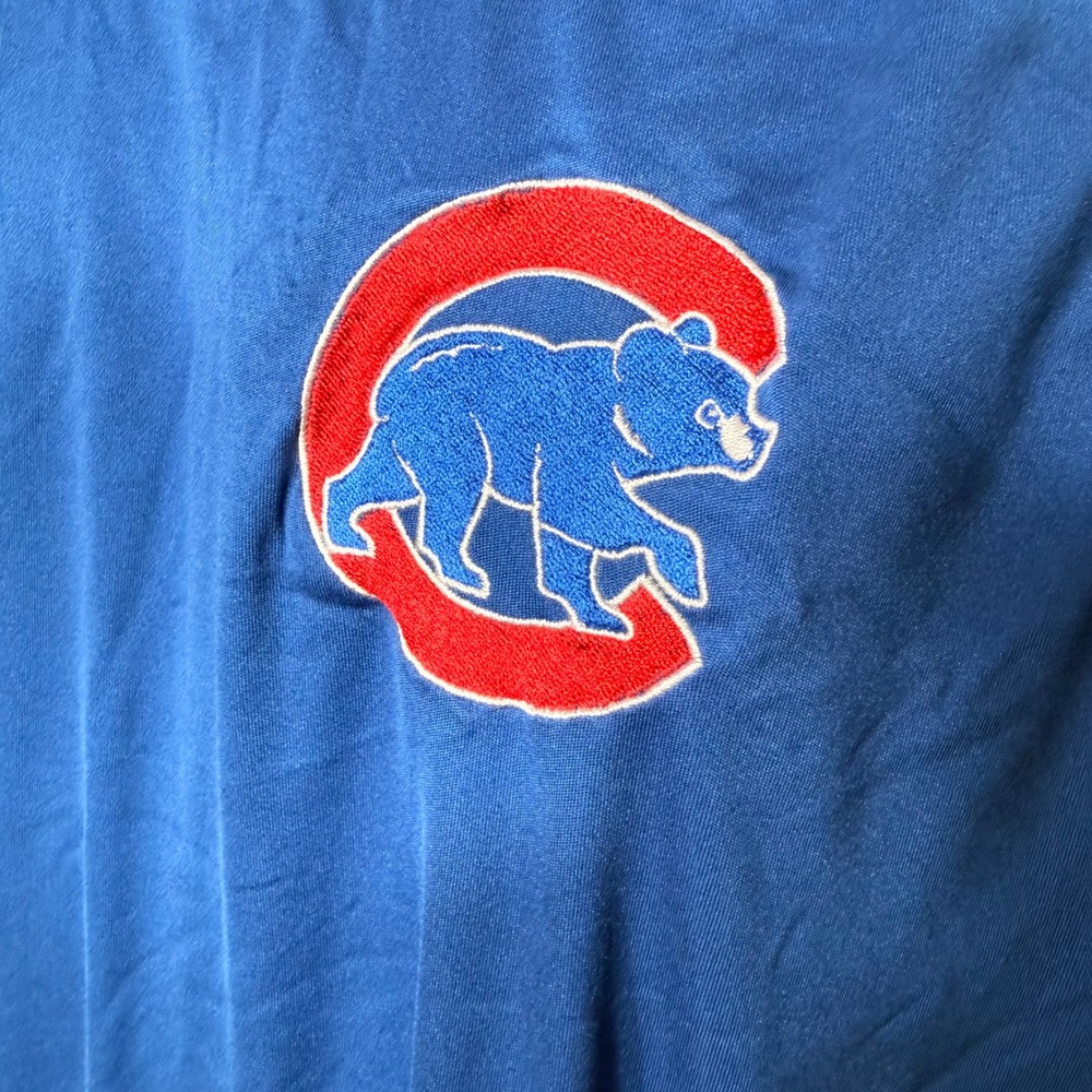 Sport-Tek Chicago Cubs Performance T-Shirt Blue Embroidered Logo XL Mens - Picture 5 of 9